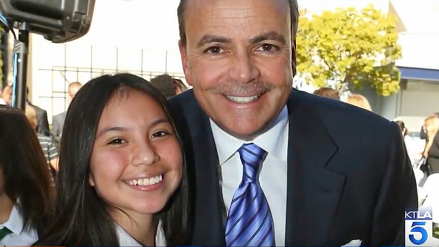 KTLA Evening News feature on Rick Caruso