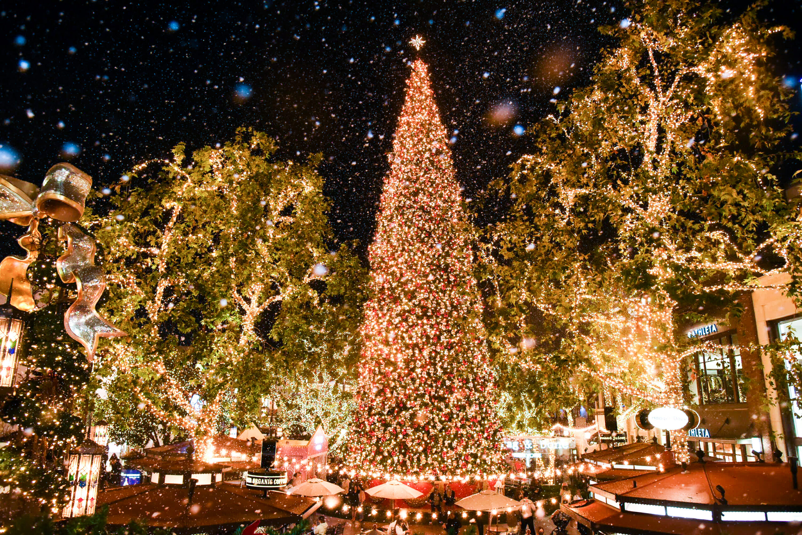 Shopping In A Winter Wonderland The Grove The Americana at Brand