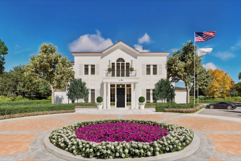 Miramar Lake Clubhouse driveway