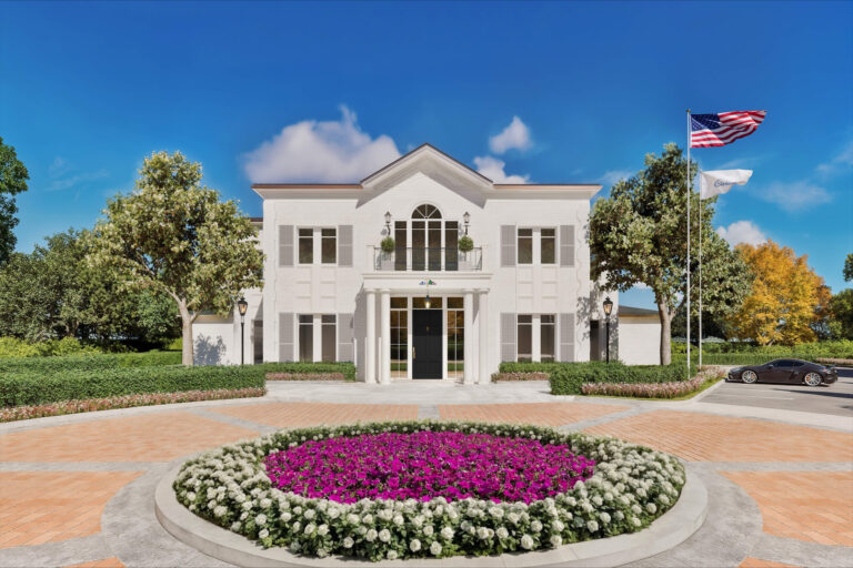 Miramar Lake Clubhouse driveway